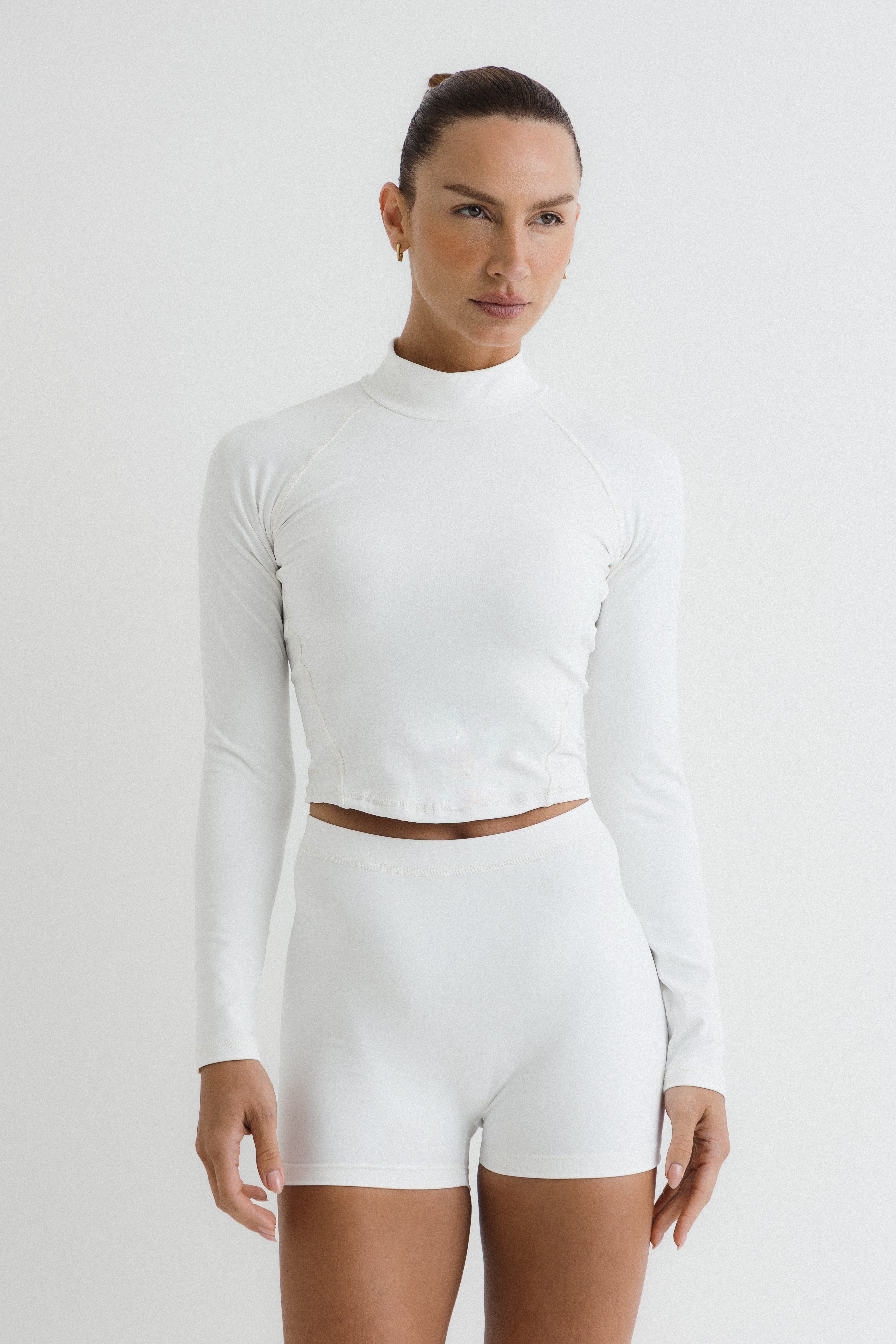 Blusa Manga Longa Surf Off White
