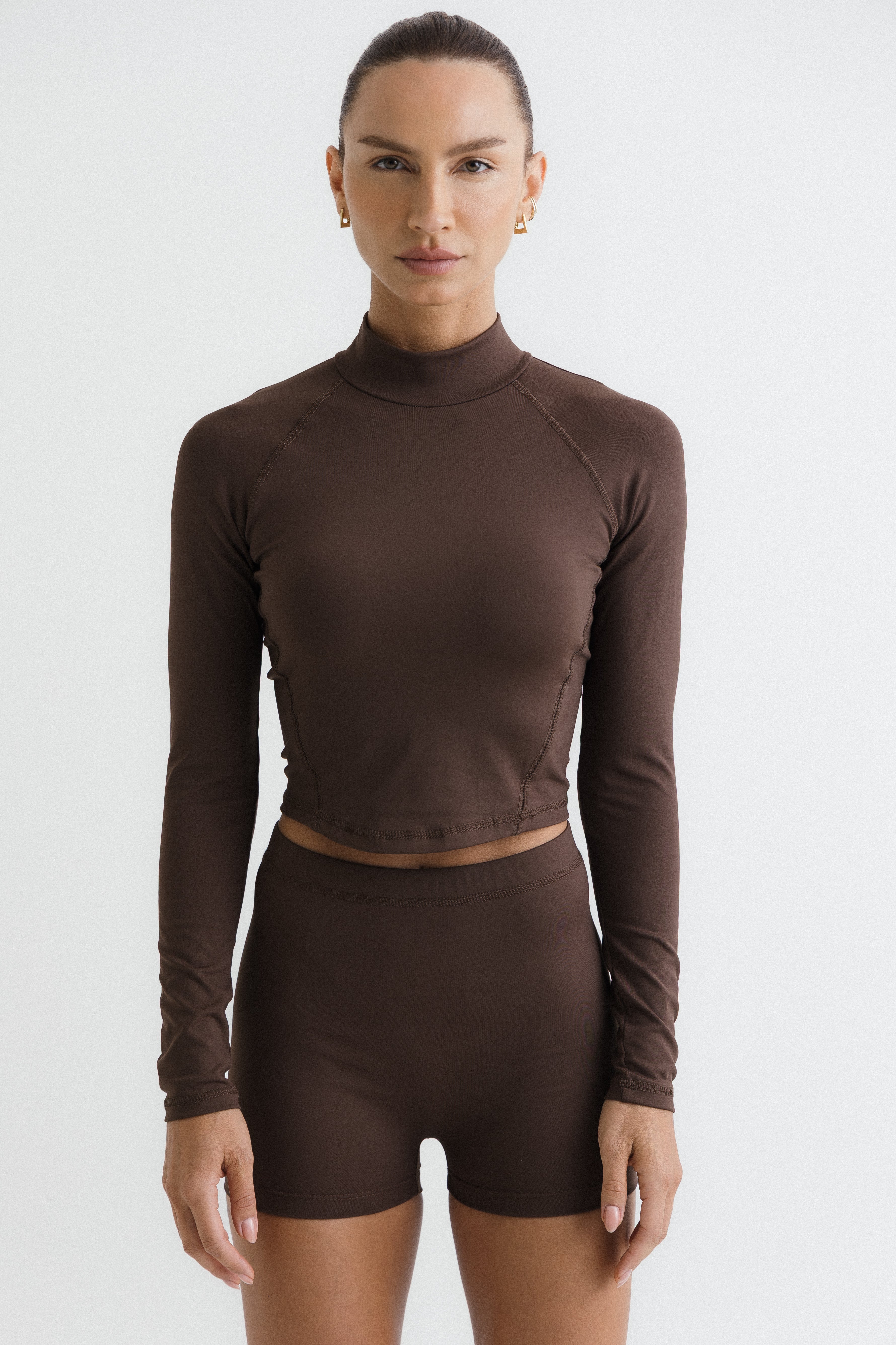 Blusa Manga Longa Surf Coffee