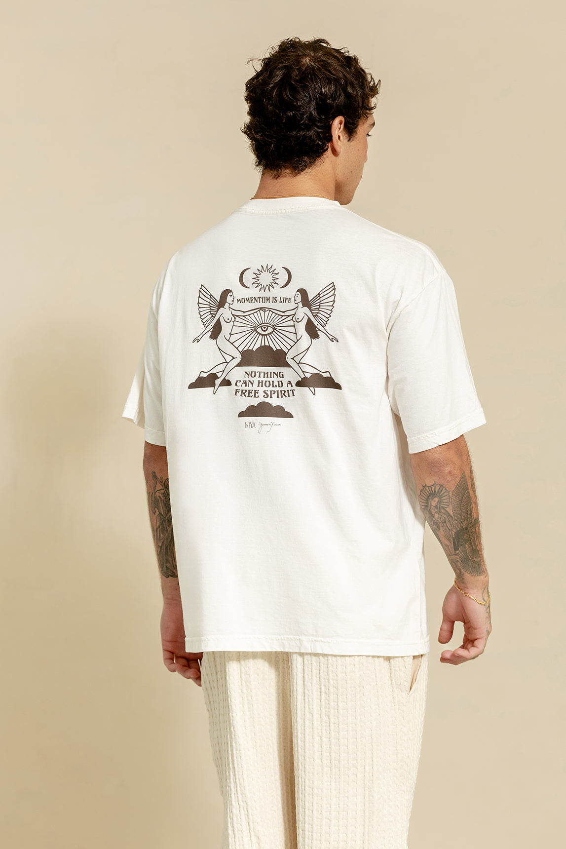 T-Shirt Nas Nuvens Off White