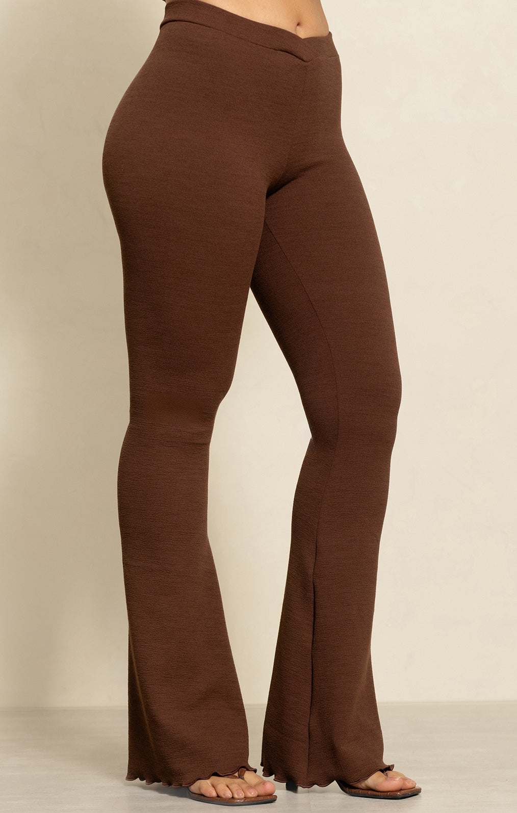 Brown V Pants