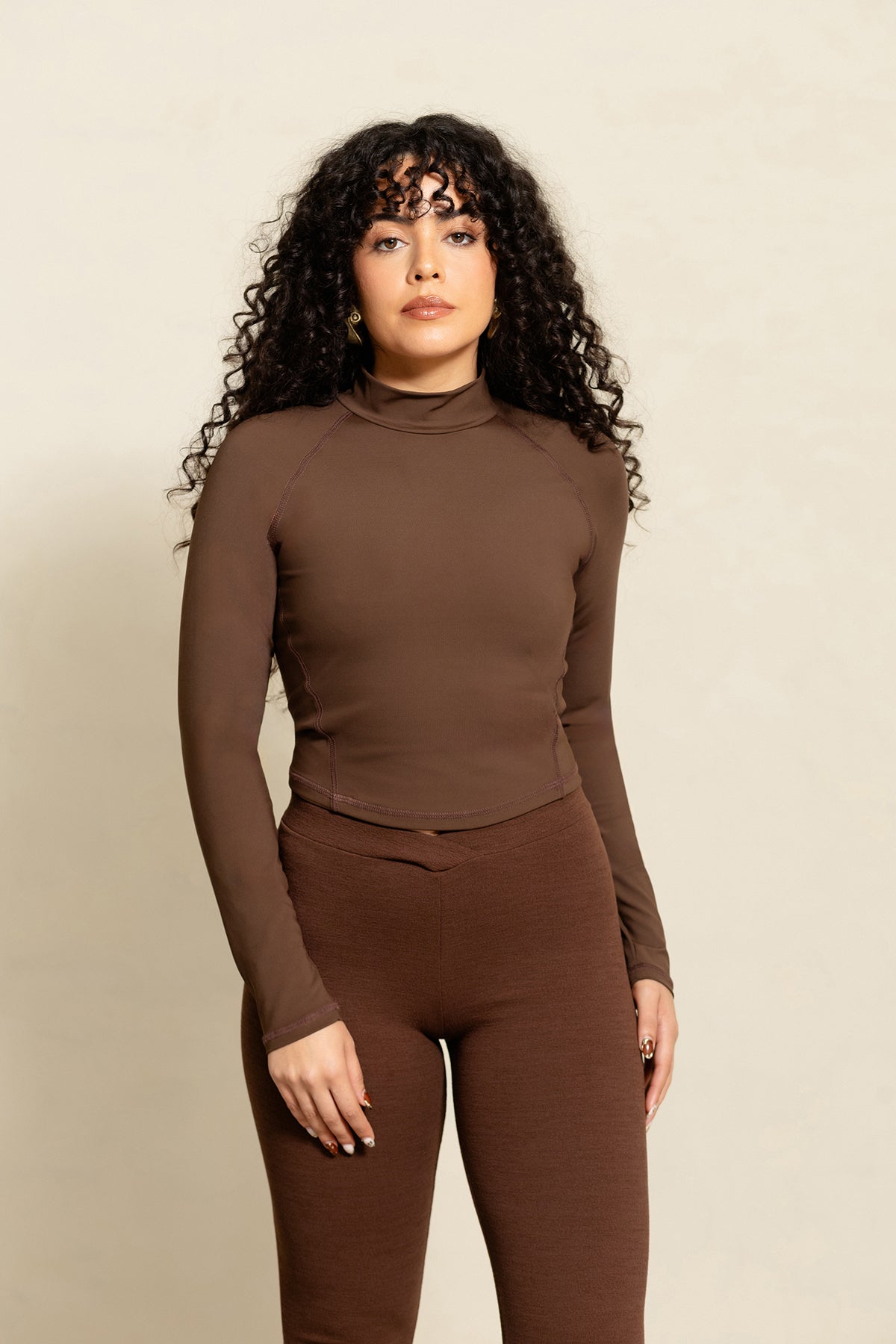 Blusa Manga Longa Surf Coffee